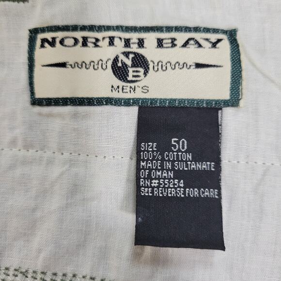 North Bay Men's Shorts Green Size 50 - Picture 7 of 9
